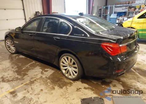 2012 BMW Activehybrid 750 from USA, damaged, VIN WBAKX6C52CC197154
